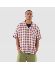 Huf - Ombre Work Shirt - Crimson Huf - Ombre Work Shirt - Crimson