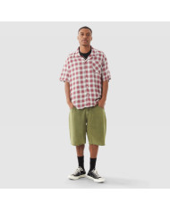 Huf - Ombre Work Shirt - Crimson Huf - Ombre Work Shirt - Crimson