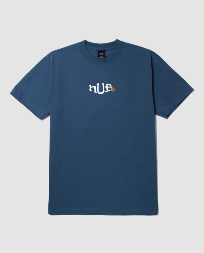 Huf - Skewed Triple Triangle T-Shirt - Tangerine