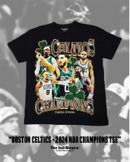 Boston Celtics 2024 NBA Champions Tee - Black Boston Celtics 2024 NBA Champions Tee - Black