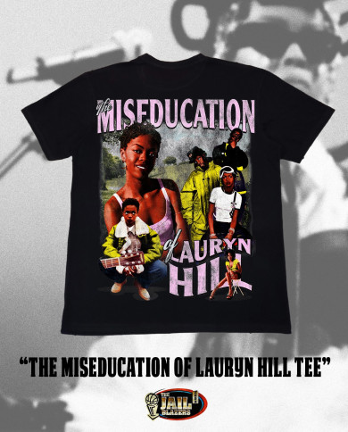 The Miseducation of Lauryn Hill Tee - Black