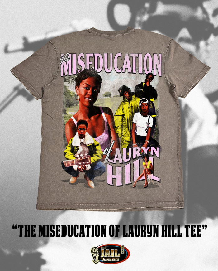The Miseducation of Lauryn Hill Tee - Washed Grey