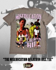 The Miseducation of Lauryn Hill Tee - Washed Grey