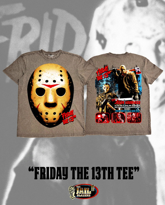 Friday The 13th Tee - Washed Black Friday The 13th Tee - Washed Black