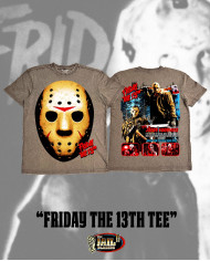 Friday The 13th Tee - Washed Grey Friday The 13th Tee - Washed Grey