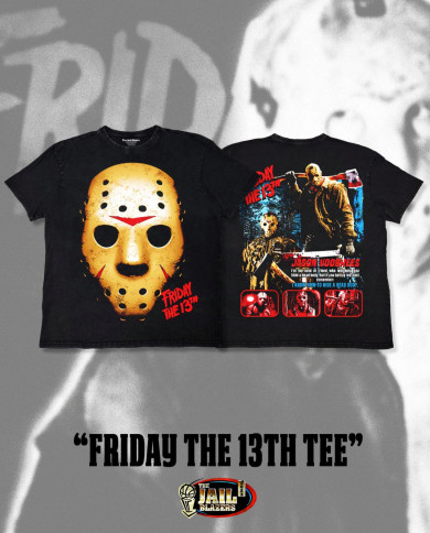 Friday The 13th Tee - Washed Black