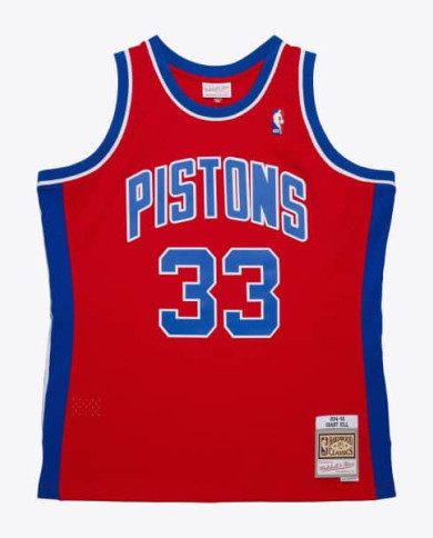 Mitchell&Ness - Swingman Jersey Detroit Pistons Grant Hill Red 1994-1995