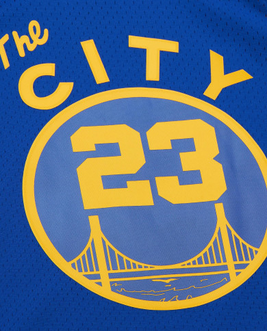 Mitchell&Ness - Swingman Jersey Golden State Warriors Alternate Jason Richardson 2004