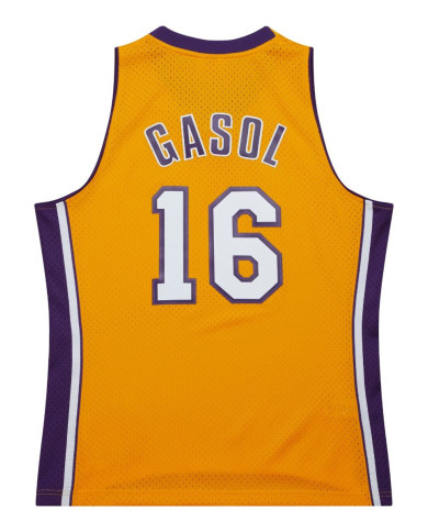 Mitchell&Ness - Swingman Jersey Los Angeles Lakers Pau Gasol 2009