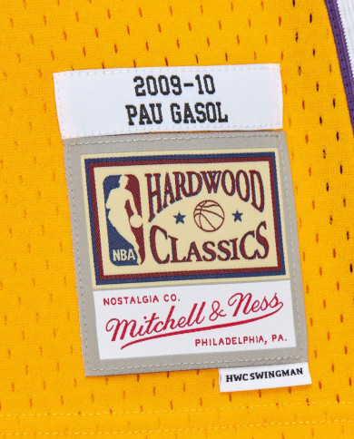 Mitchell&Ness - Swingman Jersey Los Angeles Lakers Pau Gasol 2009