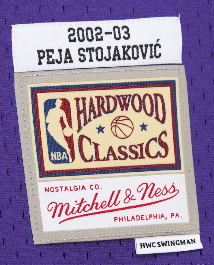 Mitchell&Ness - Swingman Jersey Sacramento Kings Peja Stojakovic 2002-2003