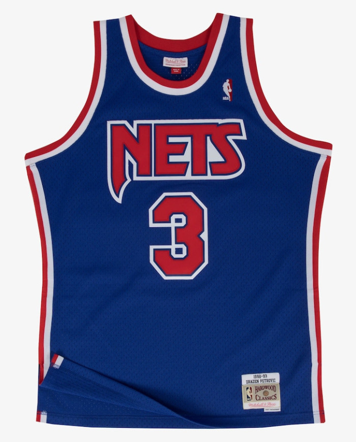 Mitchell&Ness - Swingman Jersey New Jersey Nets Drazen Petrovic 1993-1993 Mitchell&Ness - Swingman Jersey New Jersey Nets Drazen Petrovic 1993-1993