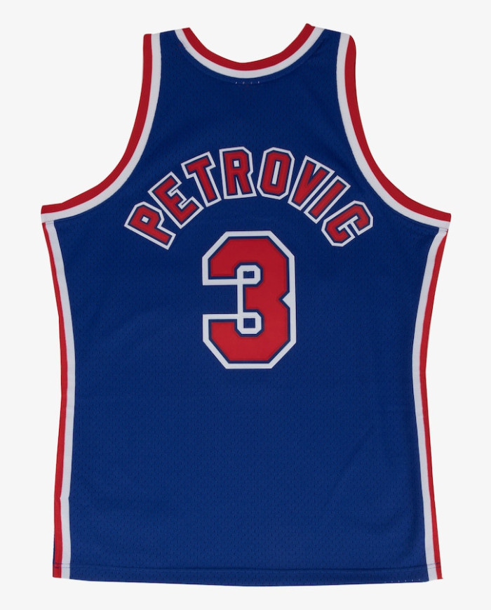 Mitchell&Ness - Swingman Jersey New Jersey Nets Drazen Petrovic 1993-1993 Mitchell&Ness - Swingman Jersey New Jersey Nets Drazen Petrovic 1993-1993