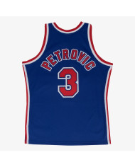 Mitchell&Ness - Swingman Jersey New Jersey Nets Drazen Petrovic 1993-1993 Mitchell&Ness - Swingman Jersey New Jersey Nets Drazen Petrovic 1993-1993
