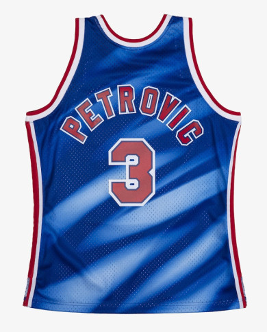 Mitchell&Ness - Swingman Jersey New Jersey Nets Drazen Petrovic 1990-1991