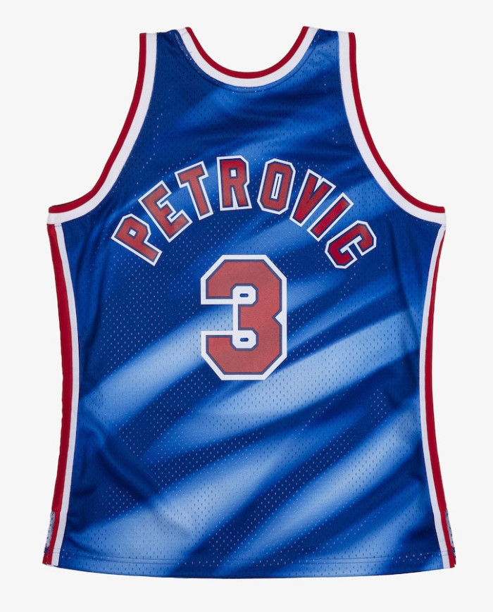 Mitchell&Ness - Swingman Jersey New Jersey Nets Drazen Petrovic 1990-1991