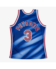 Mitchell&Ness - Swingman Jersey New Jersey Nets Drazen Petrovic 1990-1991