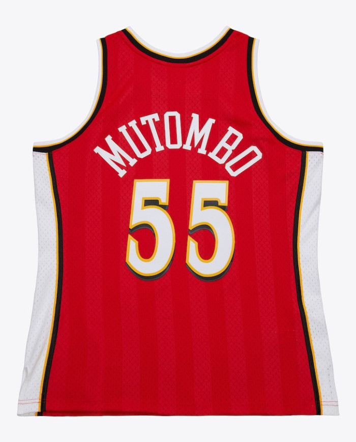 Mitchell&Ness - Swingman Jersey Atlanta Hawks Dikembe Mutombo Red 1999-2000 Mitchell&Ness - Swingman Jersey Atlanta Hawks Dikembe Mutombo Red 1999-2000