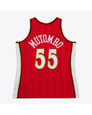 Mitchell&Ness - Swingman Jersey Atlanta Hawks Dikembe Mutombo Red 1999-2000 Mitchell&Ness - Swingman Jersey Atlanta Hawks Dikembe Mutombo Red 1999-2000