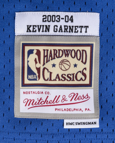 Mitchell&Ness - Swingman Jersey Minnesota Timberwolves Alternate Kevin Garnett Blue 2003-2004