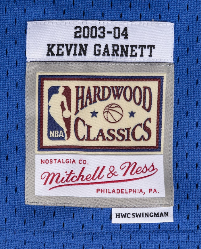 Mitchell&Ness - Swingman Jersey Minnesota Timberwolves Alternate Kevin Garnett Blue 2003-2004