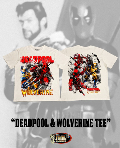 Deadpool & Wolverine Tee - Off White
