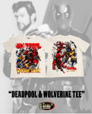 Deadpool & Wolverine Tee - Off White Deadpool & Wolverine Tee - Off White