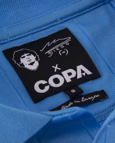 Maradona X COPA Napoli 1986-87 Retro Football Shirt