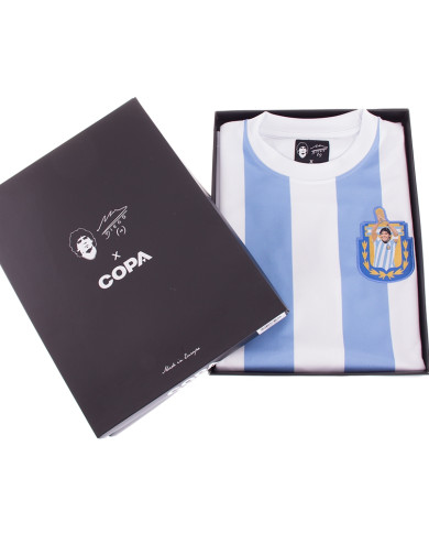 Maradona X COPA Argentina 1986 Retro Football Shirt
