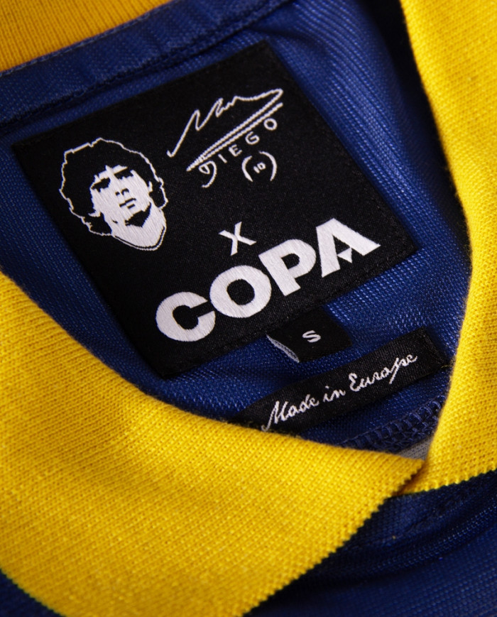 Maradona x COPA Boca Juniors 1995 Retro Football Shirt Maradona x COPA Boca Juniors 1995 Retro Football Shirt