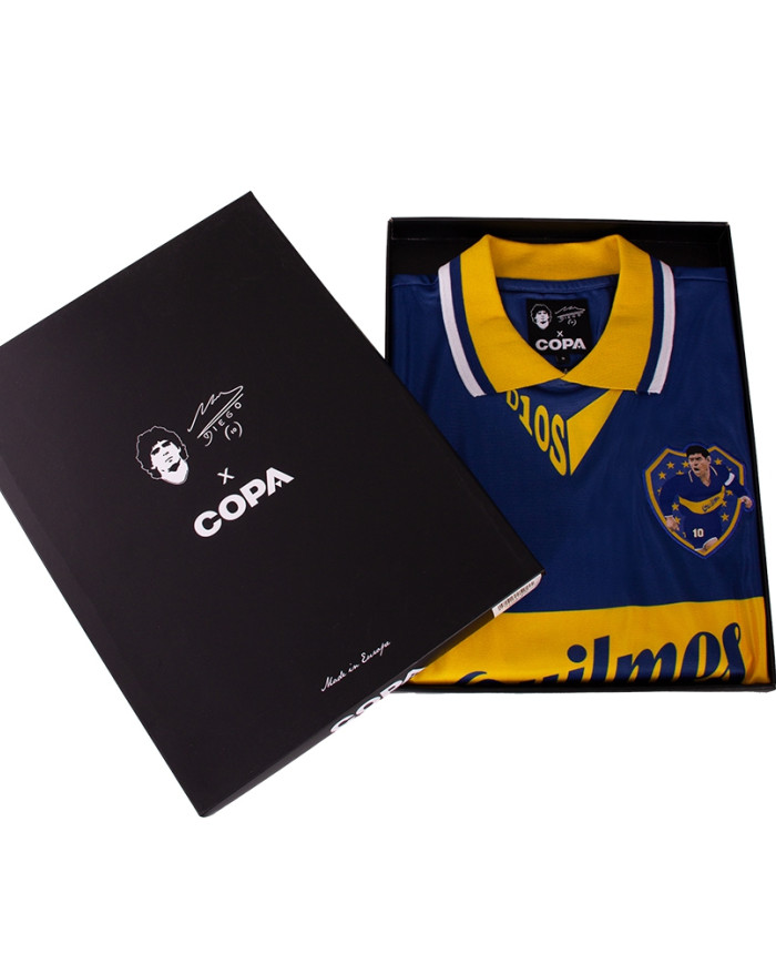 Maradona x COPA Boca Juniors 1995 Retro Football Shirt Maradona x COPA Boca Juniors 1995 Retro Football Shirt