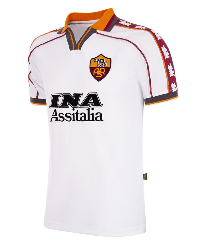 AS Roma 1998 - 99 Retro Football Shirt