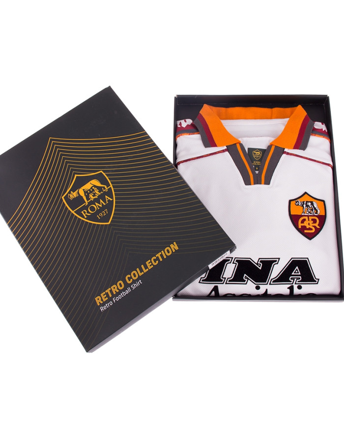 AS Roma 1998 - 99 Away Retro Football Shirt