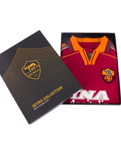 AS Roma 1998 - 99 Retro Football Shirt