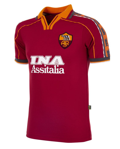AS Roma 1998 - 99 Retro Football Shirt