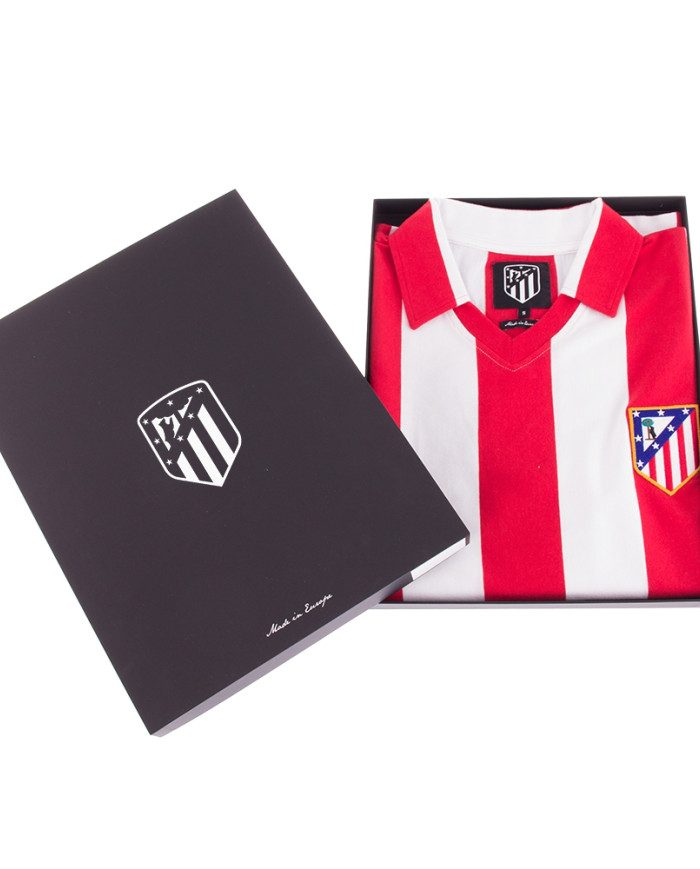 Atletico de Madrid 1985 - 86 Retro Football Shirt Atletico de Madrid 1985 - 86 Retro Football Shirt