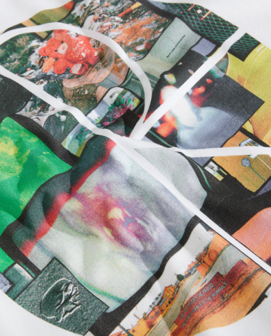 Fill Logo|Ourselves Collage Tee - White