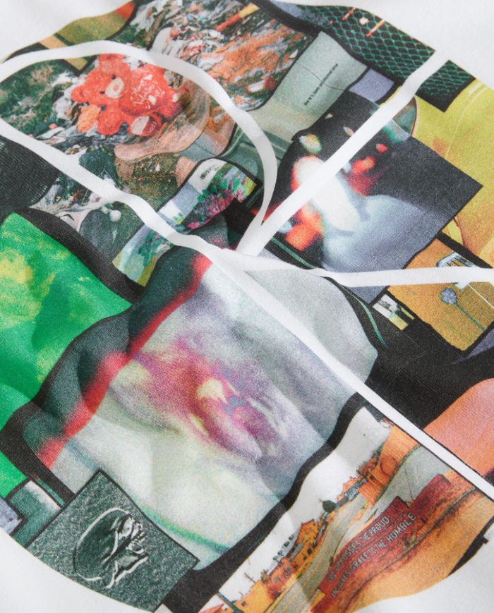 Fill Logo|Ourselves Collage Tee - White