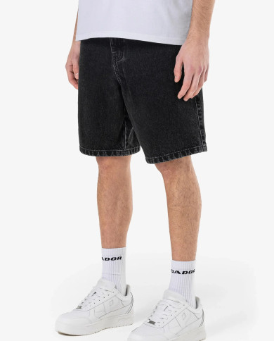 Bostic Jeans Shorts - Washed Black