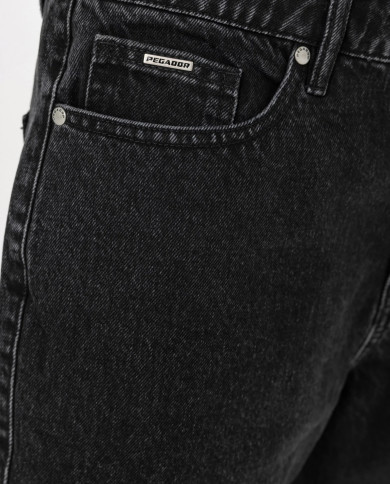 Bostic Jeans Shorts - Washed Black