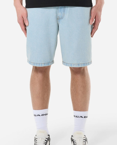 Bostic Jeans Shorts - Washed Cold Blue