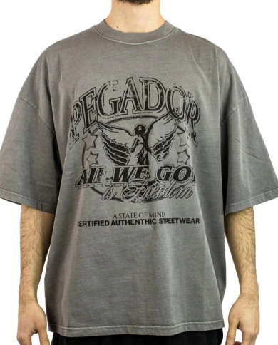 Cason Boxy Tee - Vintage Grey