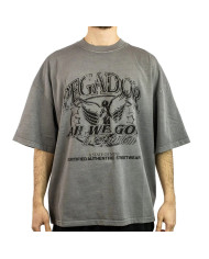 Cason Boxy Tee - Vintage Grey