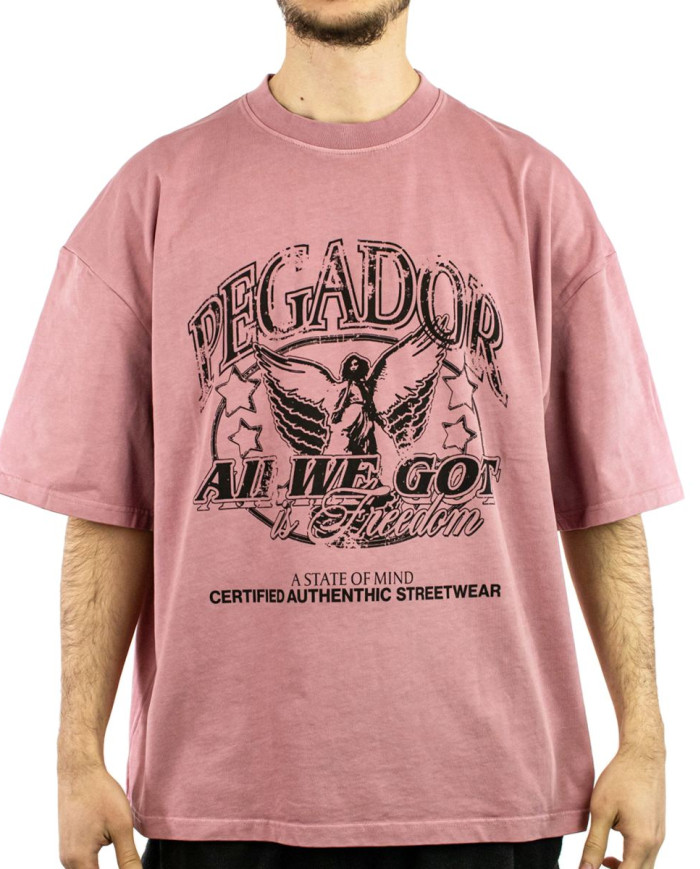 Symen Oversized Tee - Washed Matcha Green