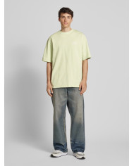 Symen Oversized Tee - Washed Matcha Green