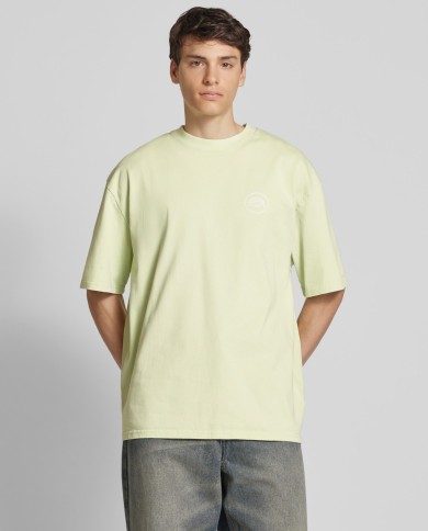 Symen Oversized Tee - Washed Matcha Green