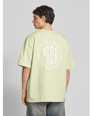 Symen Oversized Tee - Washed Matcha Green