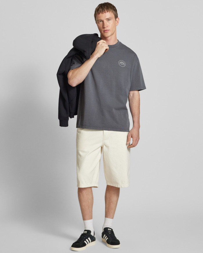 Symen Oversized Tee - Vintage Grey