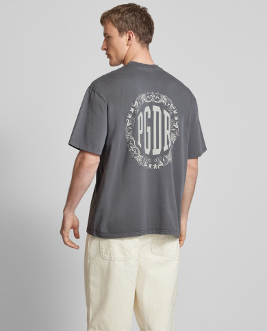 Symen Oversized Tee - Vintage Grey