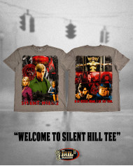 Welcome to Silent Hill Tee - Washed Grey